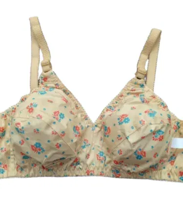 Digital print cotton bra for women and girls, comfortable undergarments available in Pakistan