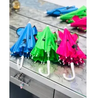 Small kids cartoon umbrella in multi-colour, random design, suitable for ages 4-10, sold in Pakistan