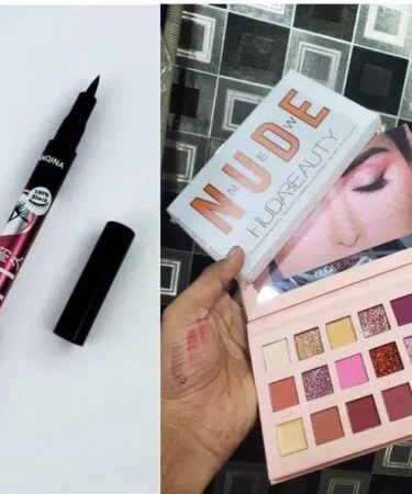 2 in 1 Eyeliner and Eyeshadow kit for sale in Pakistan on Khareedo