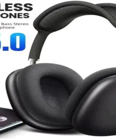 P9 Wireless Noise Cancellation Headphones with Microphone Bluetooth 5.0 Black sold in Pakistan