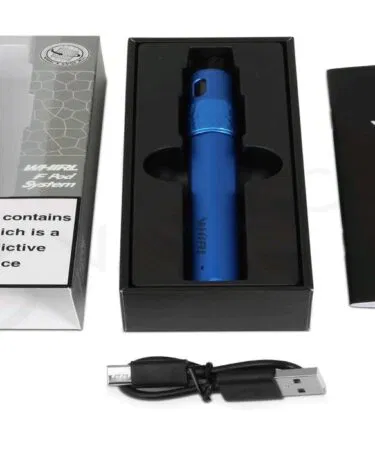 UWELL WHIRL F Pod Kit in red, blue, black, or golden, a compact unisex pod system sold in Pakistan.