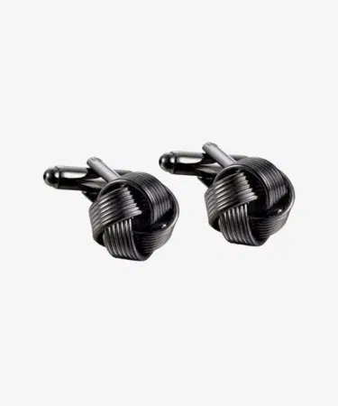 Modern Europa Knot Cufflinks – Shirt Accessories | Khareedo