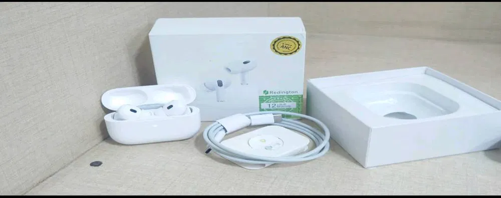 Premium Wireless Earbuds Pro 2 White TWS Bluetooth with charging case for sale in Pakistan