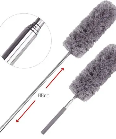 Extendable Grey Duster for High Reach Cleaning | Khareedo