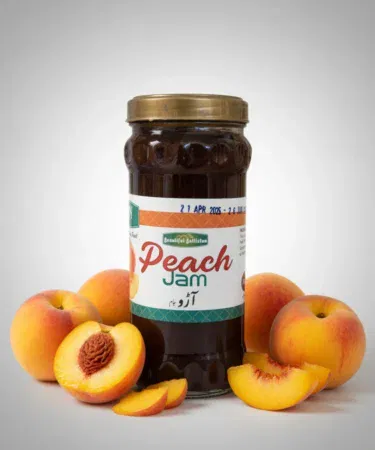 Baltistan Peach Jam, a sweet and natural fruit preserve from Pakistan.