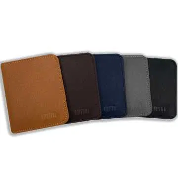 Slim Leather Card Holder Wallet | Khareedo