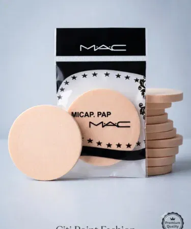 Premium compact powder sponge puff applicator for flawless face makeup finish, ultra soft, reusable, sold in Pakistan