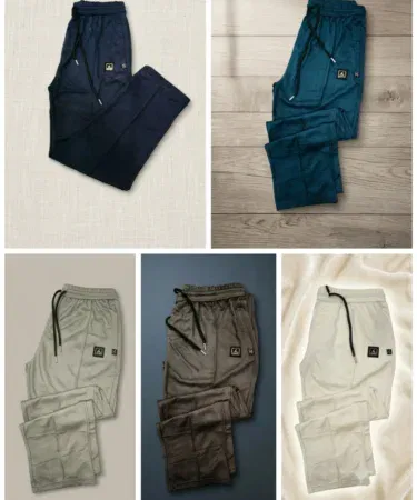 Men's premium export quality comfortable track pants trousers pack of multicolor casual sweatpants
