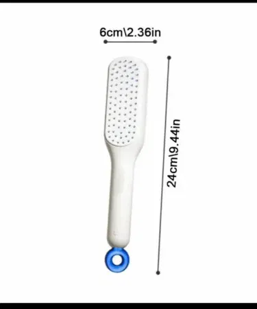 Self Cleaning Hair Brush | Khareedo