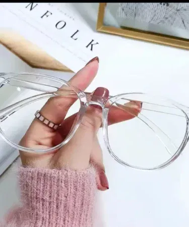 Transparent fashion UV protection glasses for men and women sold in Pakistan