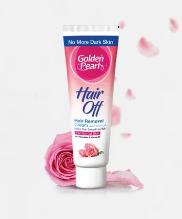 Hair Off Rose Hair Removal Cream 100g tube for smooth skin, sold in Pakistan