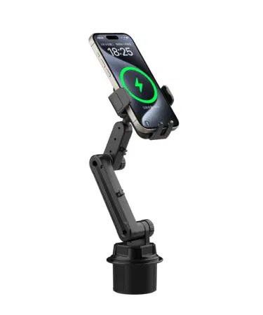 WIWU CH059 360° rotatable black car phone holder for 4-7 inch phones CE Certified in Pakistan
