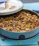 Hafiz Multani Akhroti Sohan Halwa 1kg, traditional Pakistani sweet with walnuts and elaichi